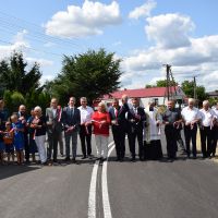 Otwarcie skrzyżowania drogi gminnej z drogą wojewódzką w  Kolechowicach-Folwark